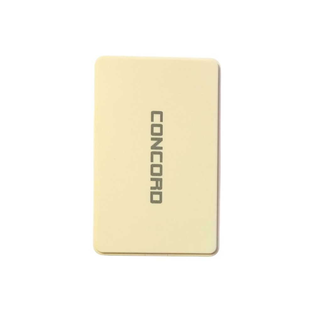 CONCORD C-854 USB 2.0 HDD Kutu Beyaz