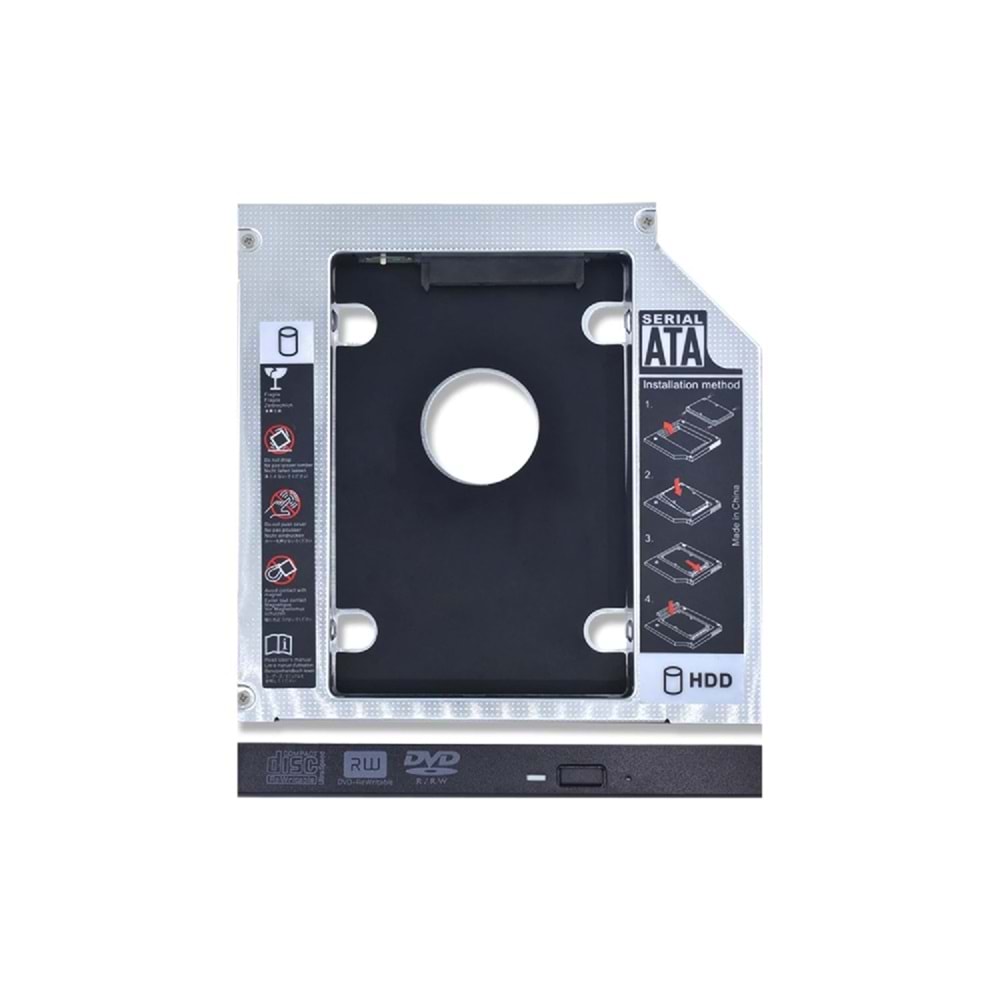 CONCORD C-857 2.5 inç Sata / HDD / SSD Uyumlu Kızak Notebook