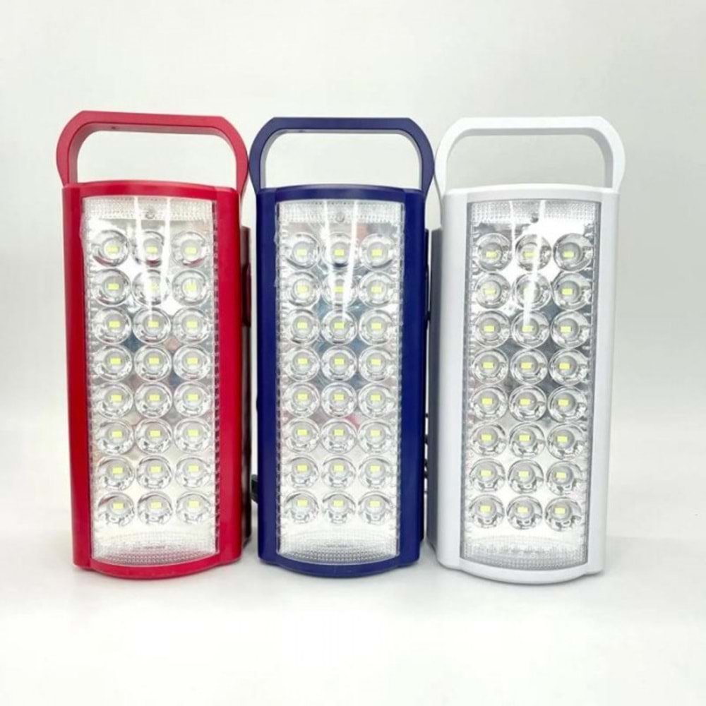 ALMİNA ŞARJLI LED IŞILDAK 24LED