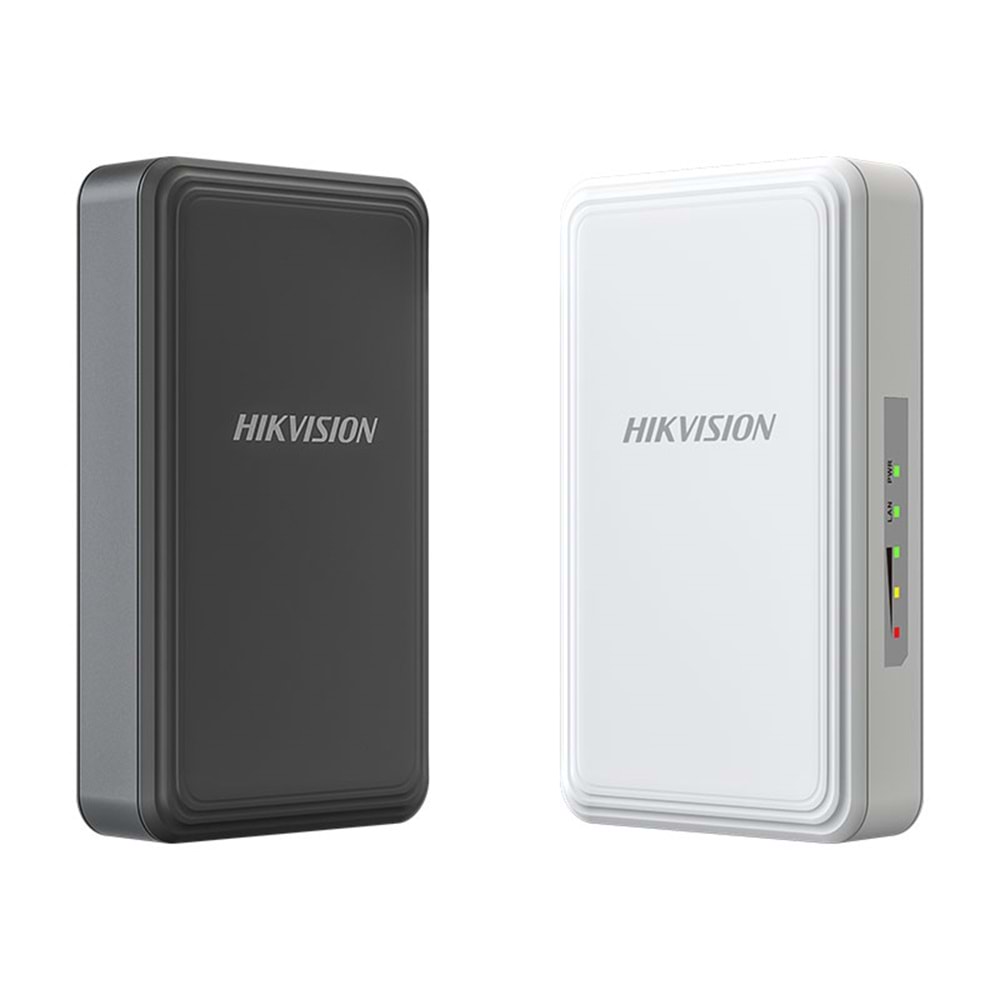 HIKVISION 200 METRE 2XMBIT PASIF POE DS-3WF0BC-2NT(B) WIRELESS BRIDGE 2.4GHZ 300MBPS