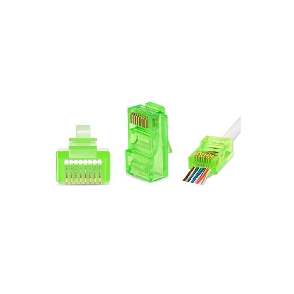 EZ PLUG YEŞİL 8P/8C HIZLI PKT