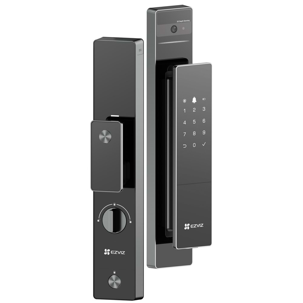 EZVIZ AKILLI EV SİSTEMİ GİRİŞ KAPI KİLİDİ PARMAK İZİ OKUYUCULU CS-DL50FVS (WBP,GR)