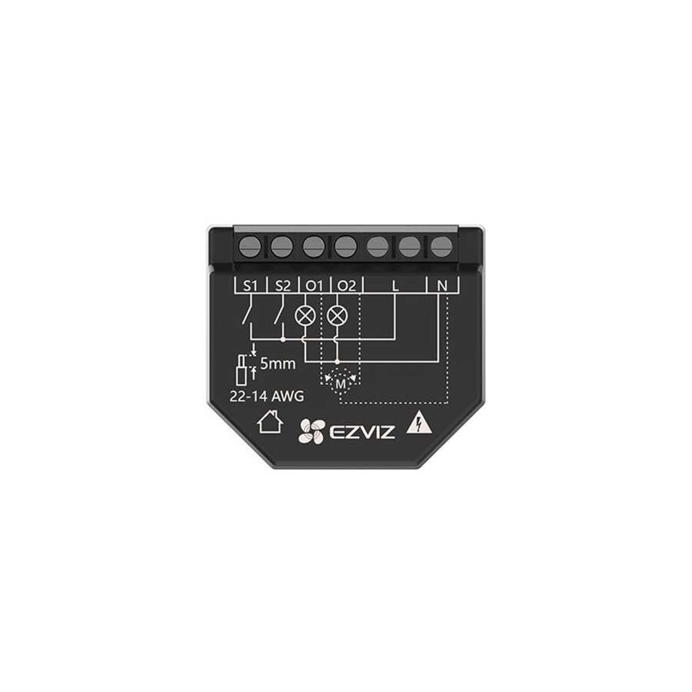 EZVIZ AKSESUAR RÖLE WIFI DÜŞÜK AKIM KURU KONTAKT CS-T36-R100-WM