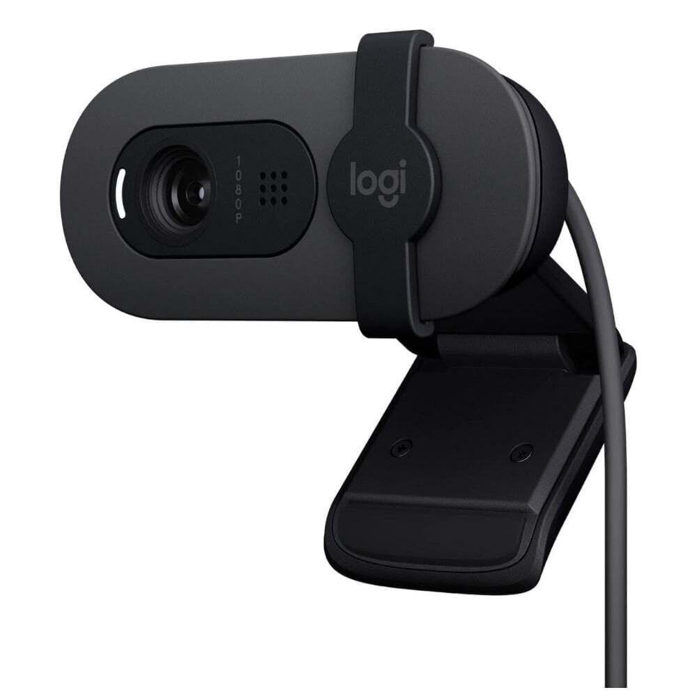 LOGITECH BRIO 100 FULL HD 1080P MİKROFONLU WEB KAMERA SİYAH 960-001585