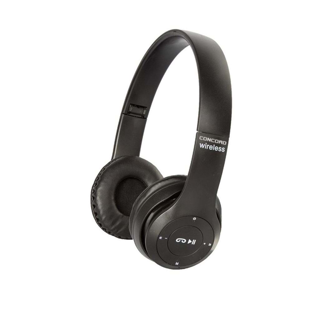CONCORD P47M Bt/Tf/Fm Headset Siyah