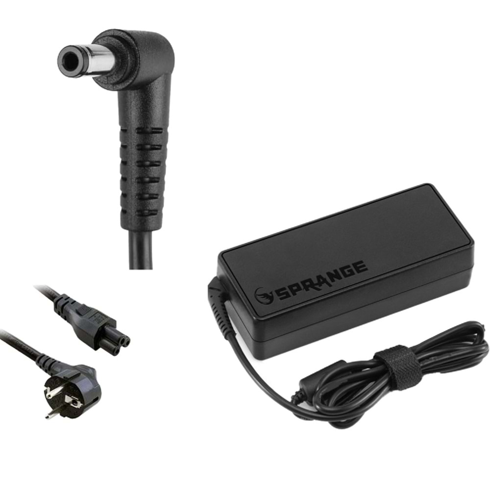 SPRANGE SR-L10 19V 4.74A 5.5 * 2.5mm 90W TOSHIBA İçin Laptop Adaptör