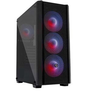 FRISBY FC-9440G 650W 80+ Siyah RGB Fan Mid Tower ATX Kasa