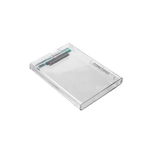 CONCORD C-703 USB 3.0 2.5 inç Sata / HDD / SSD Uyumlu Kızak Şeffaf Kasa