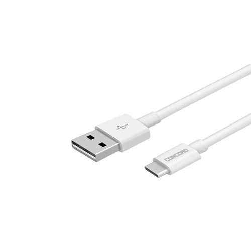CONCORD C-821 2.1A Type-C 1MT. Data ve Şarj Kablosu