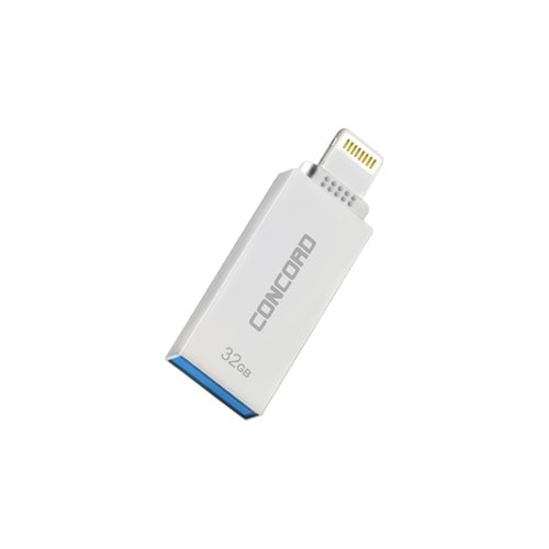CONCORD COTGL32 USB 3.0 Lightning & Usb 32GB Metal Flash Disk