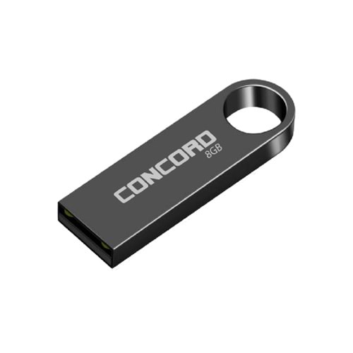 CONCORD CU8 USB 2.0 8GB Metal Kasa Flash Disk