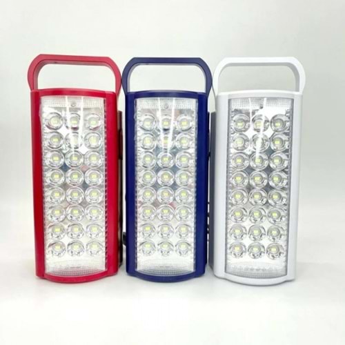 ALMİNA ŞARJLI LED IŞILDAK 24LED