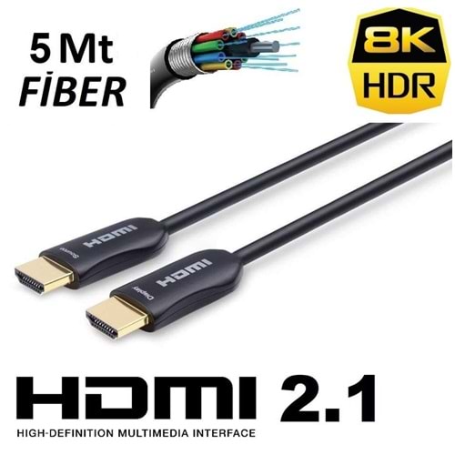 8K FİBER HDMI 5MT EXPOTECH