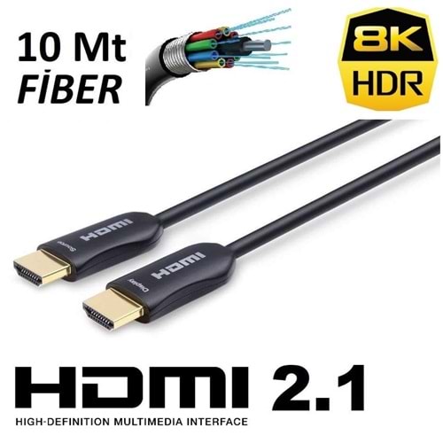 8K FİBER HDMI 10MT EXPOTECH