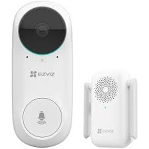 EZVIZ AKILLI EV SİSTEMİ GİRİŞ KAPI ZİLİ WIFI 2K KIT CS-DB2