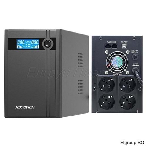 HIKVISION UPS LINE INTERACTIVE 12V/9AH 2000W DS-UPS2000