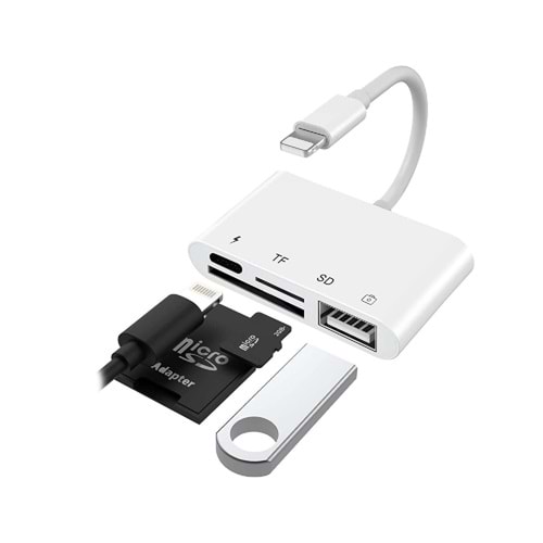 CONCORD JH-0512 USB 2.0 Lightning OTG Dönüştürücü