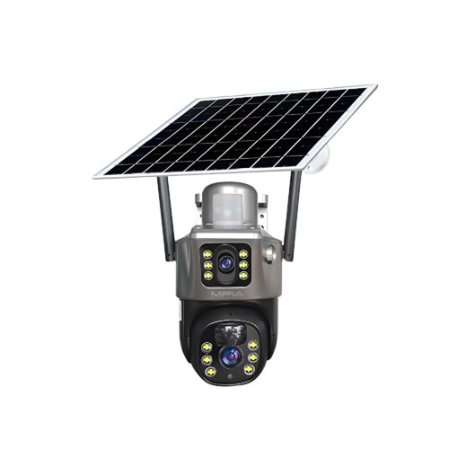 MPIA MİKA 3MP+3MP Çift Lens Wi-Fi / Solar Kamera