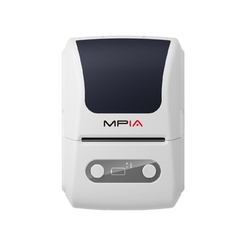 MPIA P1 Wireless Taşınabilir/Portatif Tasarım Etiket Yazıcısı Beyaz